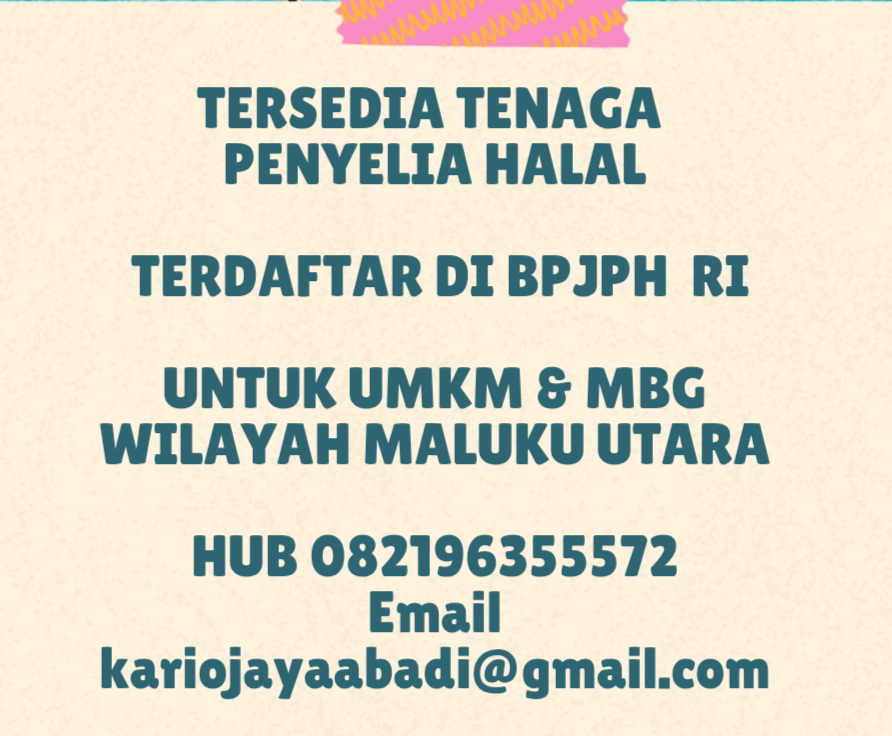 Layanan sertifikat halal Reguler